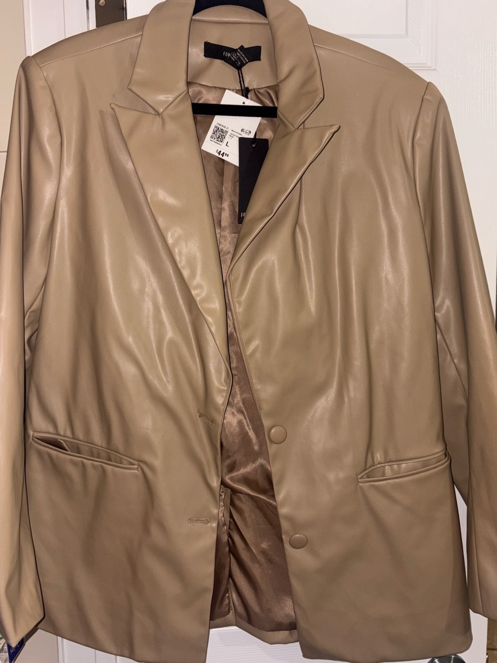 Forever21 faux leather jacket - NWT